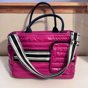 Think Royln fuschia bag.